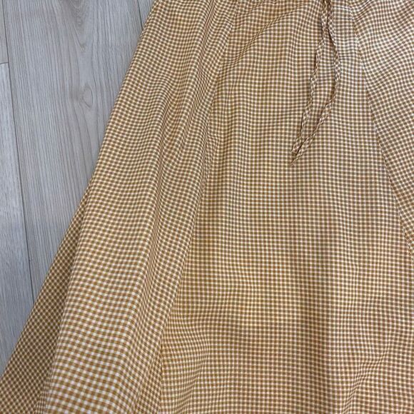 Moon River Gingham Plaid A Line Check Dress Sz M spaghetti straps. - Picture 11 of 11